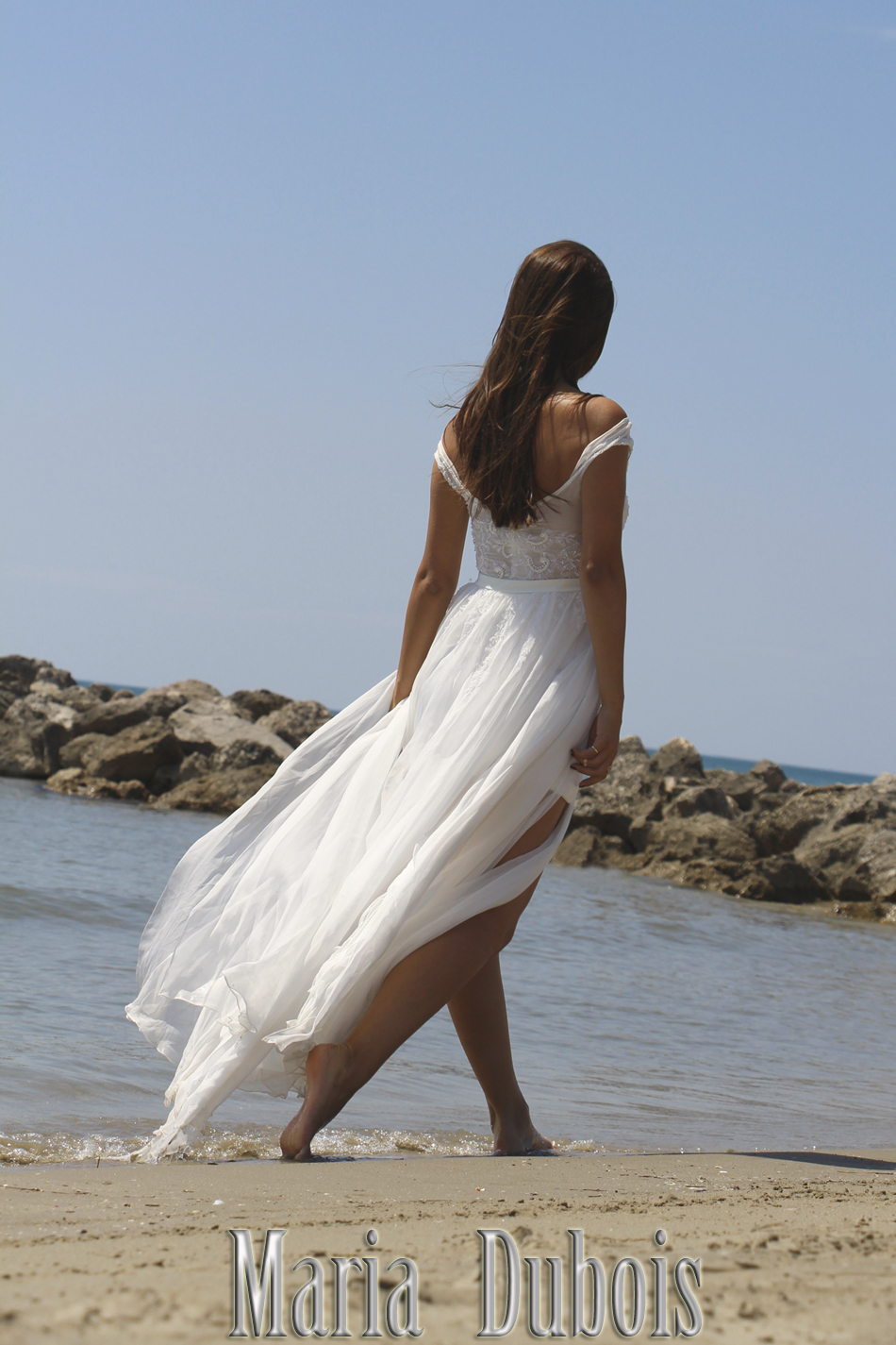 Пляжное свадебное платье купить